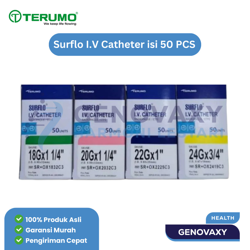 Terumo Surflo IV Catheter 50s