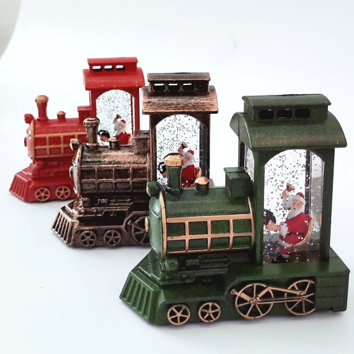 

Lampu Dekor Natal LED Kereta Lentera Natal Kado Souvenir Goodie Bag - LA768 COKLAT