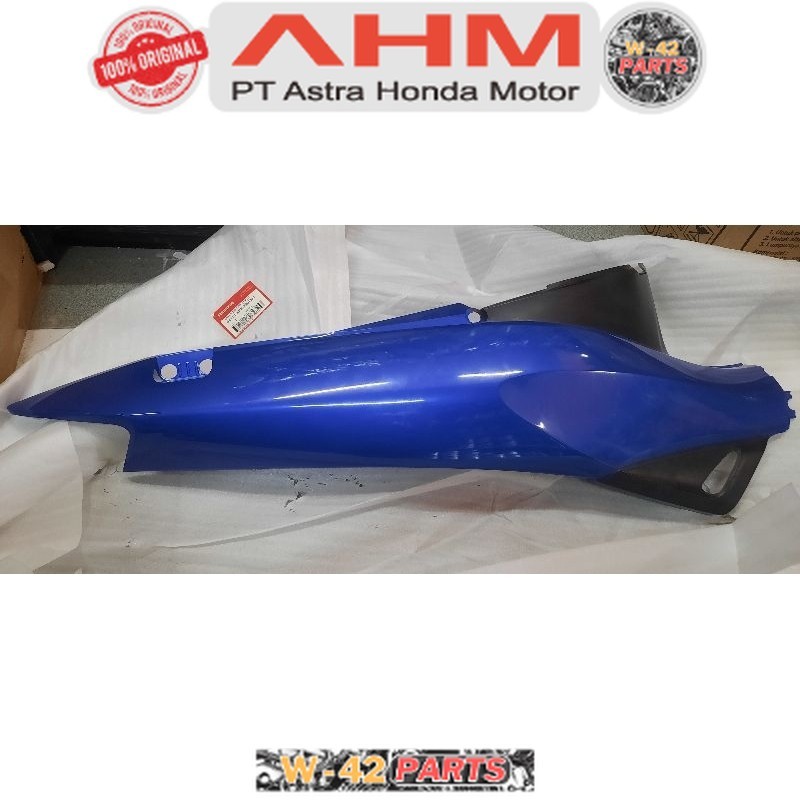 64410 KPH 720FMT COVER BODY SAMPING KARISMA X 125 BIRU TUA ORIGINAL