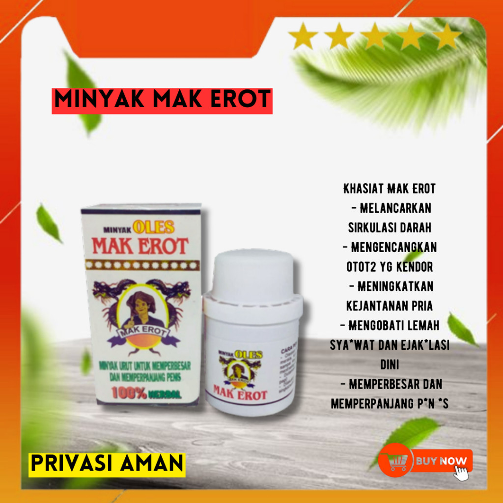 HERBAL STORE - Mak Erot Oil Original
