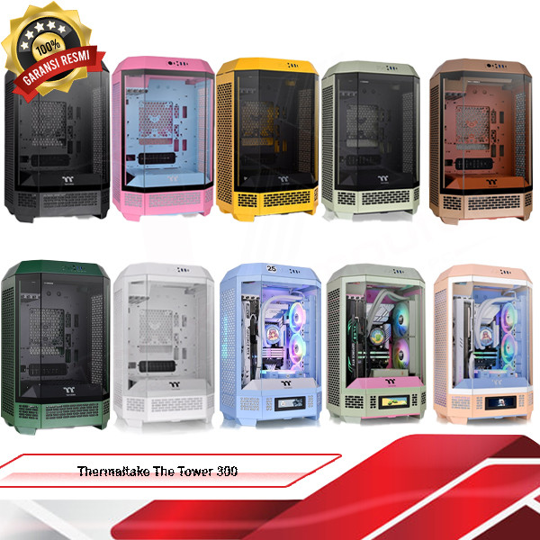Thermaltake The Tower 300 Micro Tower | Casing PC Gaming | PC Gaming Case