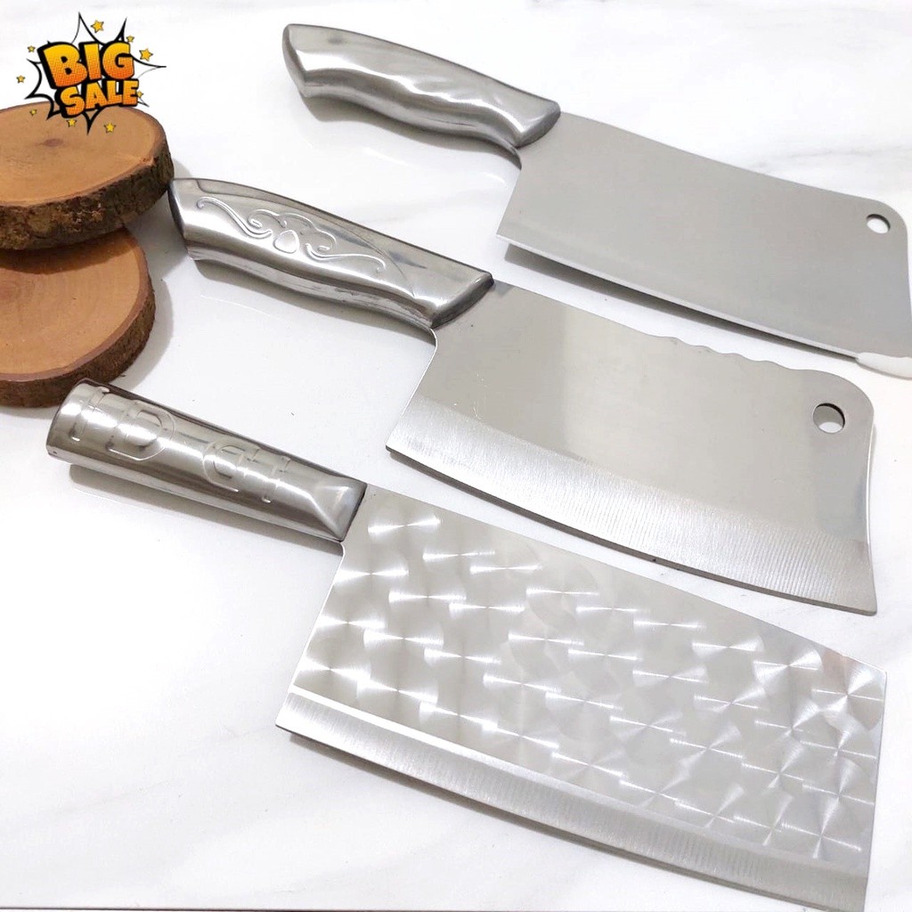Pisau Daging Tebal Stainless Steel