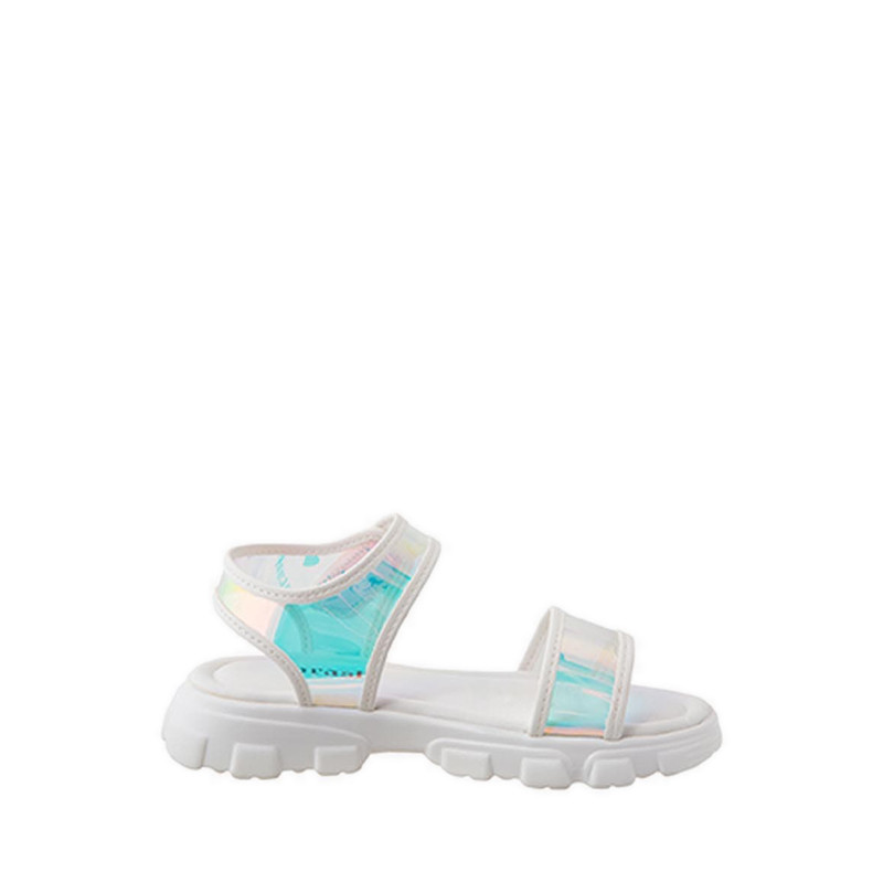 Payless Brash Royalty Childrens Victoria Sandals - White_07