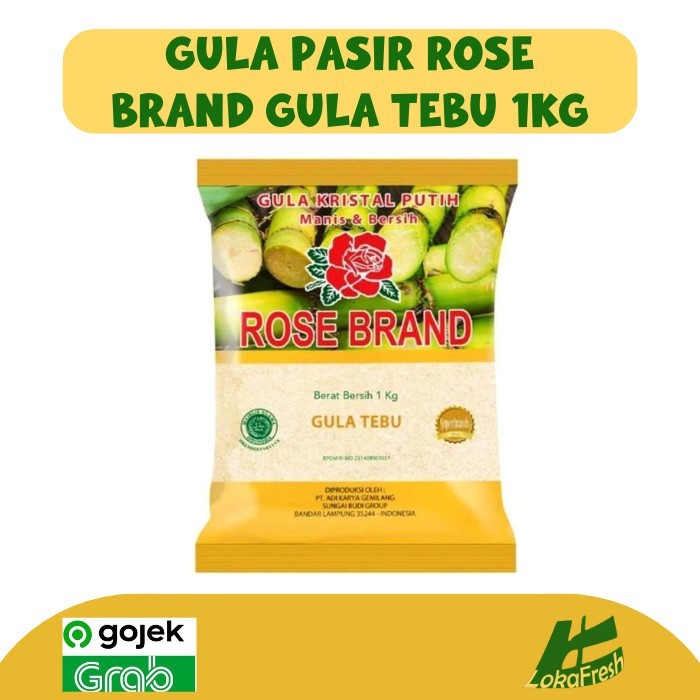

Rosebrand Gula Tebu Kemasan 1kg