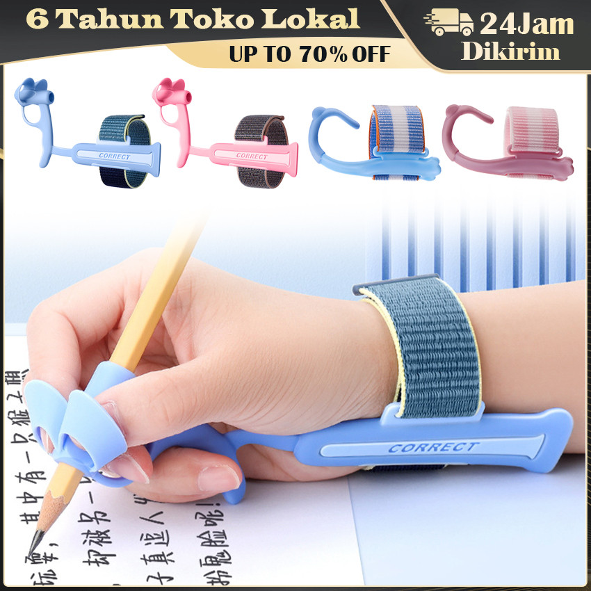 

Soft Silicone Pencil Grip Anak / Alat Koreksi Postur Pegangan Pensil, Bolpoin, atau Bolpen untuk Belajar Menulis dan Memegang Alat Tulis dengan Baik