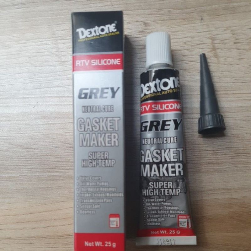 

New Lem Gasket Dextone Grey super high-temp 25gr - murah