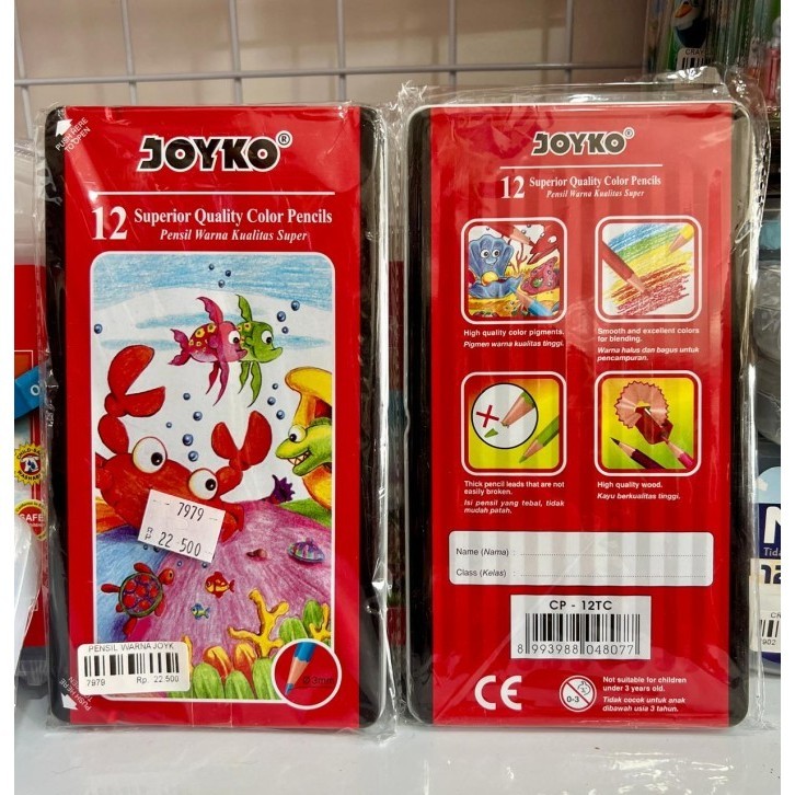 

PENSIL WARNA JOYKO 12W KLG CP-12TC