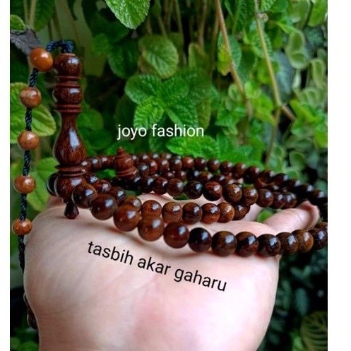 TASBIH KALUNG AKAR GALIH KAYU GAHARU SUPER WANGI KALIMANTAN