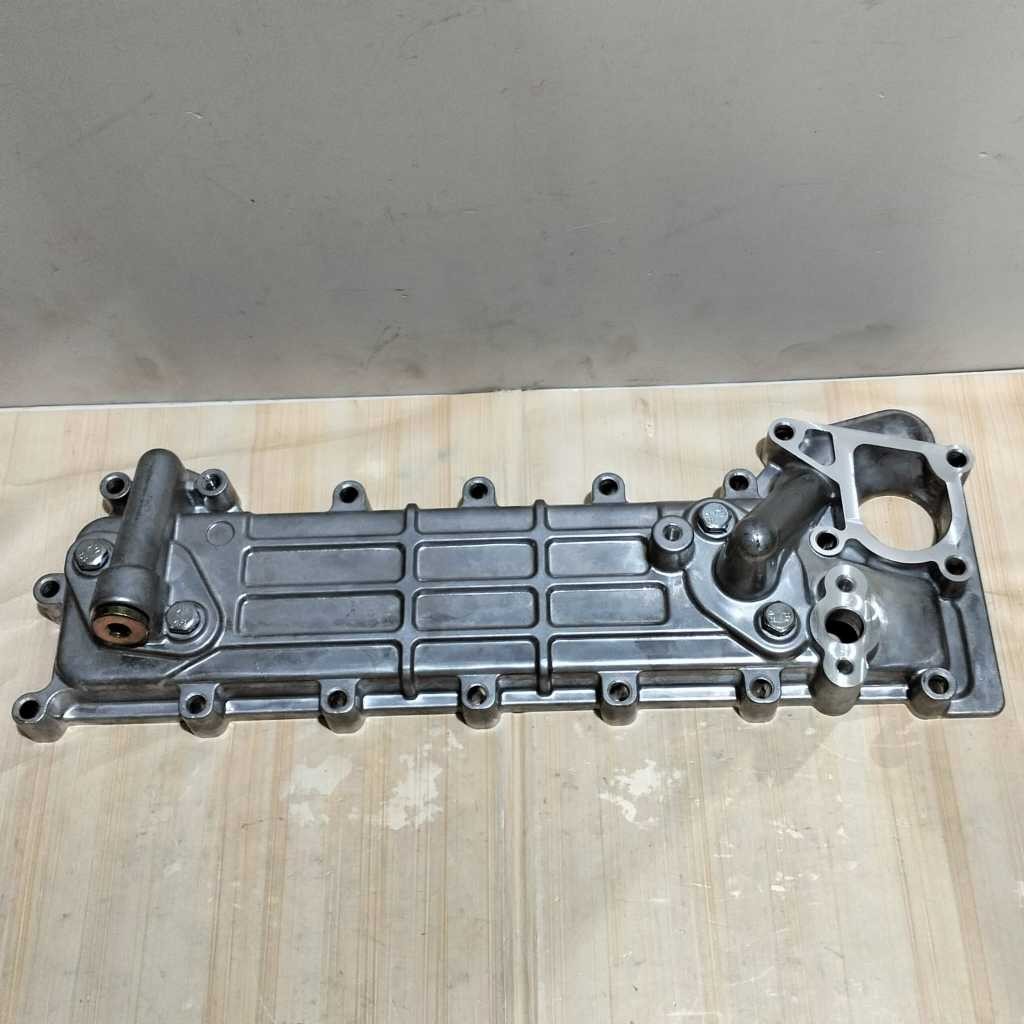 TUTUP COVER OIL OLI COOLER SET KOMPLIT PENDINGIN OLI ISUZU ELF NMR 71 NKR 71 - 66
