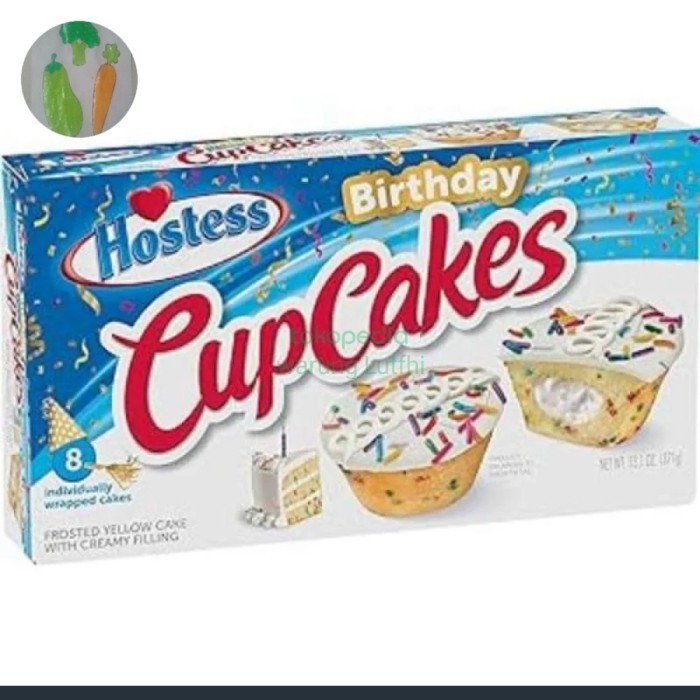 

HOSTESS CUP CAKES BIRTHDAY 13.1 OZ