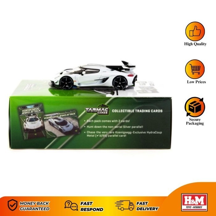 Tarmac Works 1/64 Koenigsegg Jesko Attack White