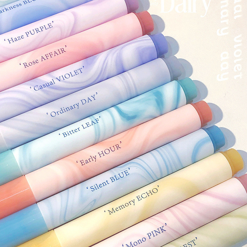 

4pcs Stabilo Lucu Warna Pastel / Aesthetic Journal Marker Pen BB76