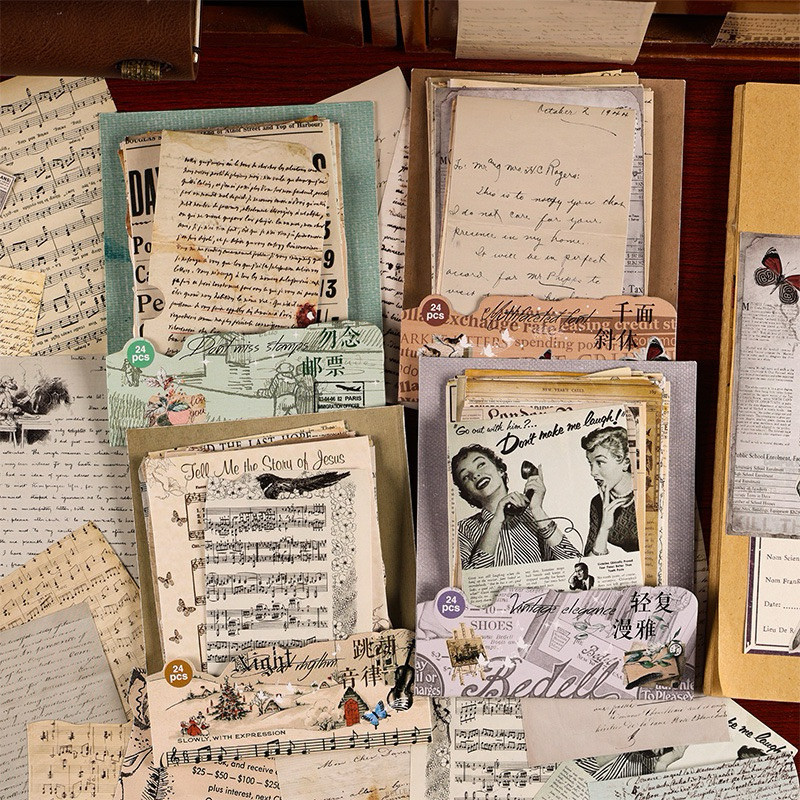 

Journamm.id Paket Stiker Buku Panduan Seri Bab Retro Stiker Buku Panduan Anak-anak DIY Kreatif Replika Latar Belakang Bahasa Inggris kertas bahan kuno