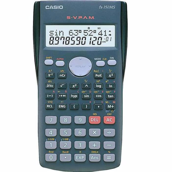 

Scientific Calculator Kalkulator CASIO FX-350MS FX 350MS ORIGINAL