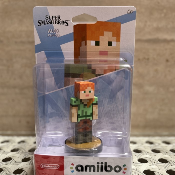 BEST -Amiibo Minecraft Alex / Steve - ALEX