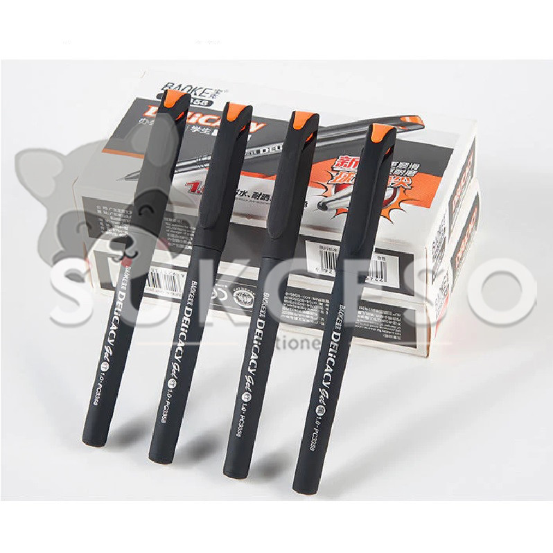 

BaoKe Gel Pen 1.0mm Delicacy PC3358 Pulpen SATUAN Hitam