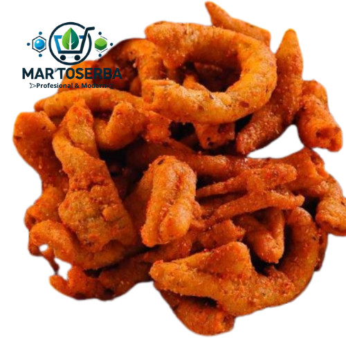 

MT KERIPIK USUS PEDAS 250g Keripik Usus Crispy Usus Kering Usus Crispy Kriuk Cemilan Terlaris