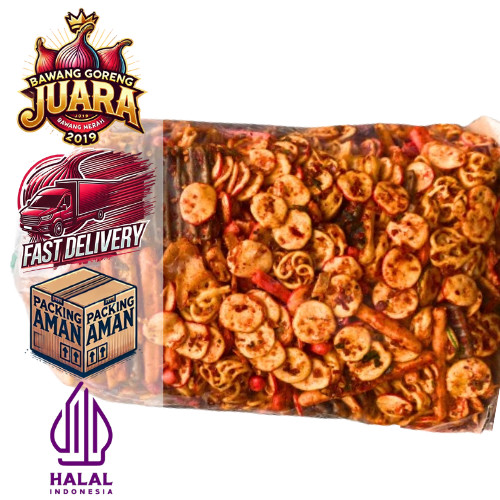 

COD KERUPUK SEBLAK CAMPUR 100g Krupuk Seblak Mix Mercon Makanan Pedas Seblak Basah Seblak kering