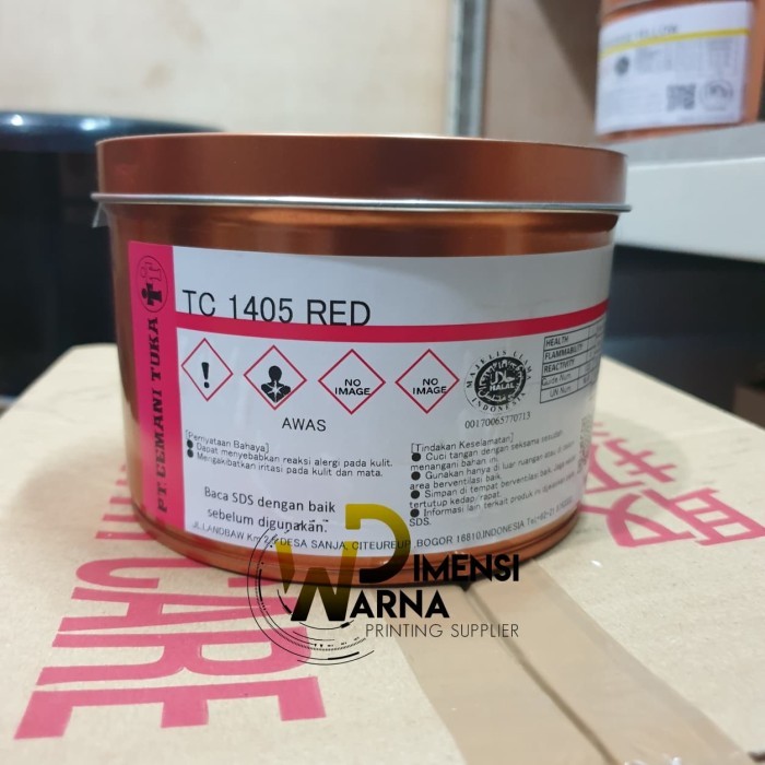 

Promo Terjangkau Tinta Offset Cemani Toka - TC 1405 Red