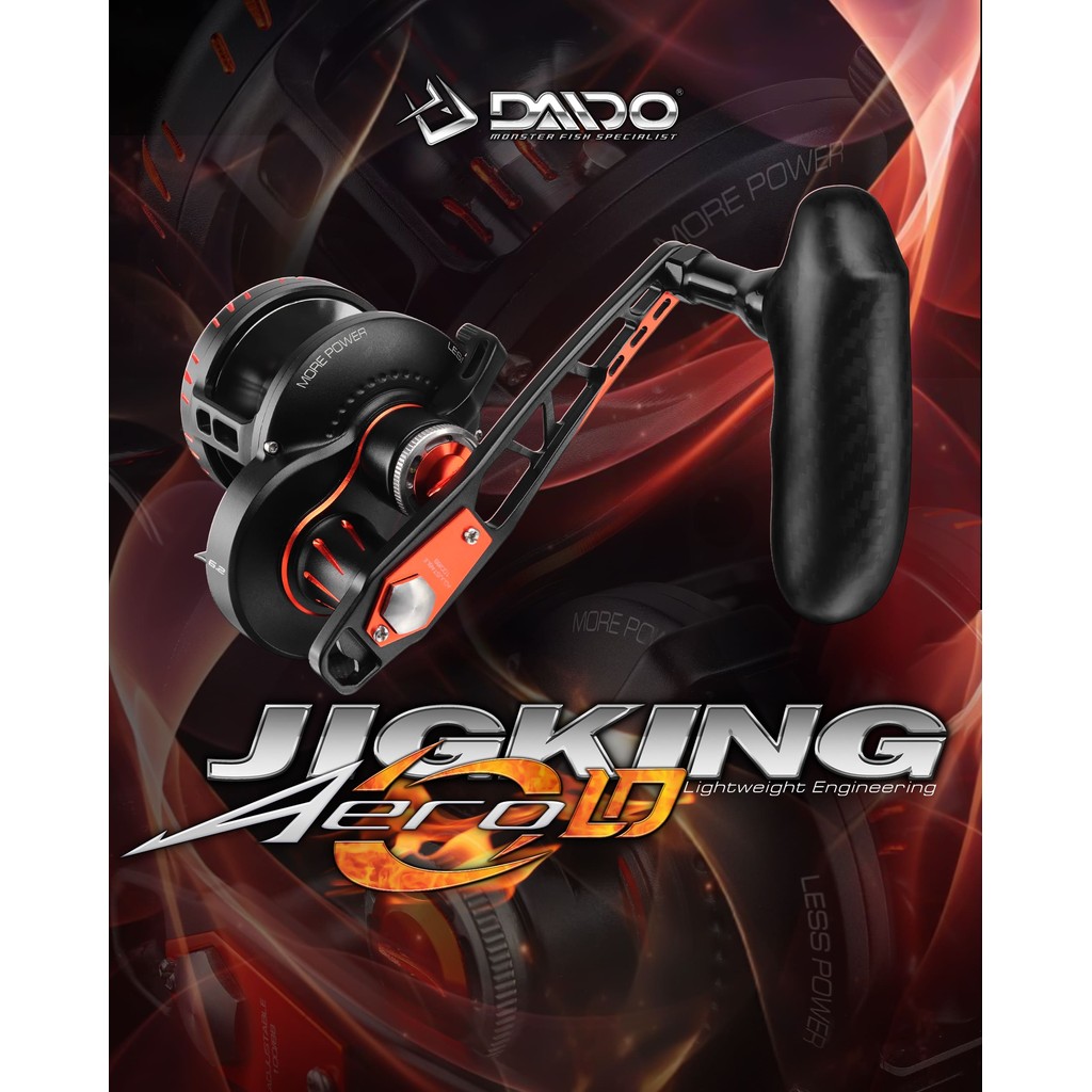 Daido - Reel Overhead Jigking Aero LD - Reel Pancing