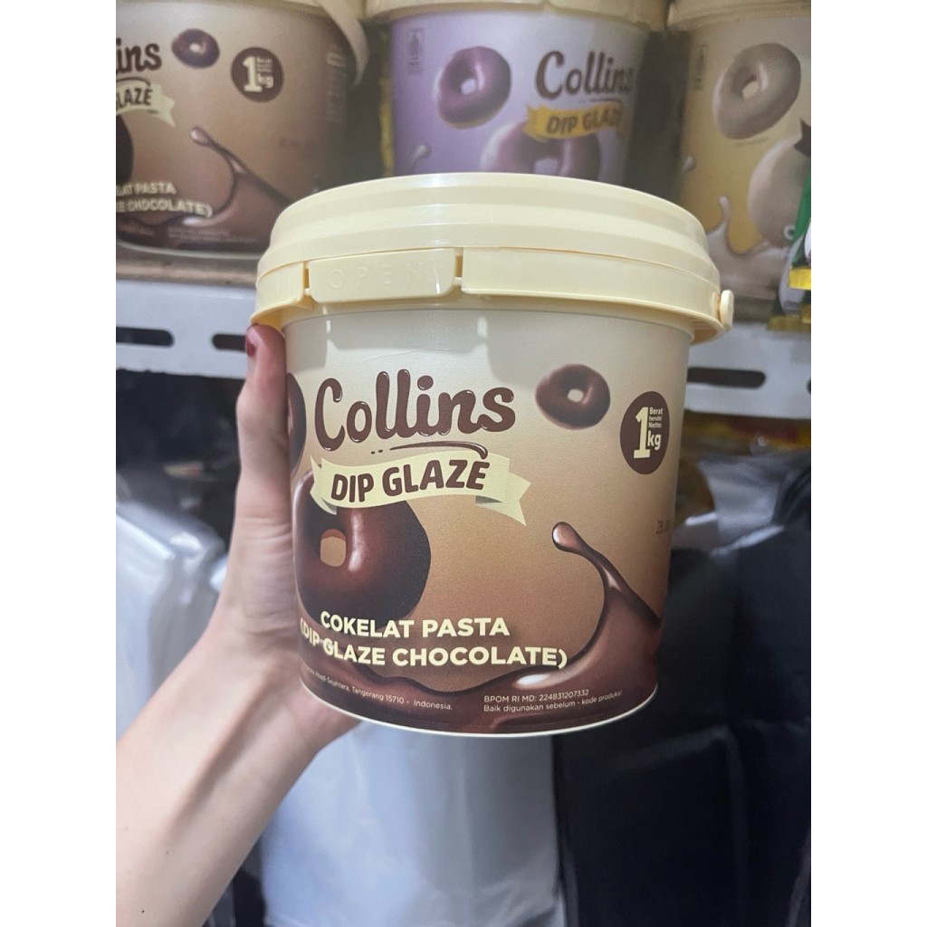 

Glaze Collins Dark Coklat @1 kg