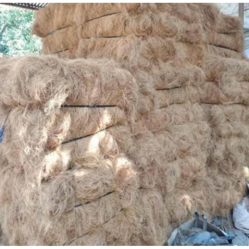 1kg media tanam sabut kelapa ijuk cocofiber serabut sabut Kelapa media tanam (Mahkota Sabut Kelapa)