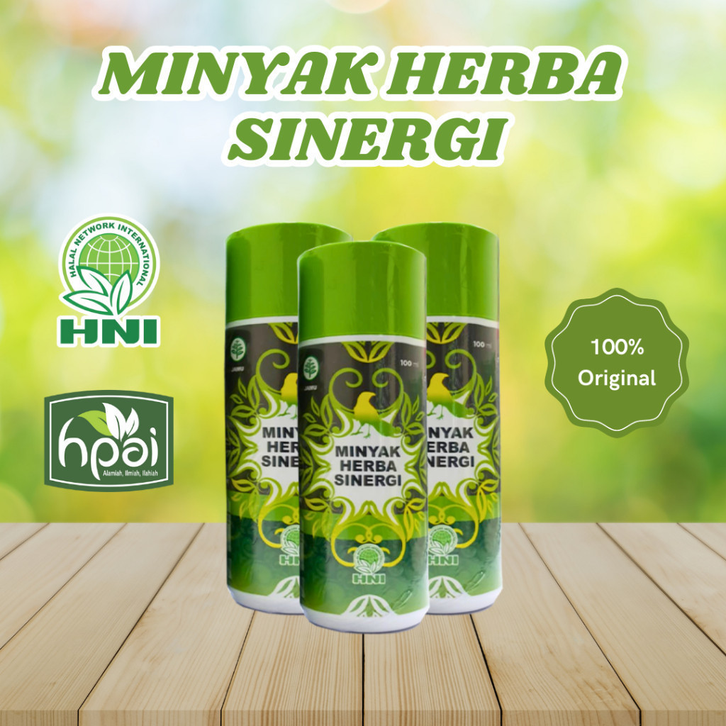 

NEW ORIGINAL HNI Minyak Pijat Urut Herba Sinergi Pegal Linu Nyeri Sendi Mhs