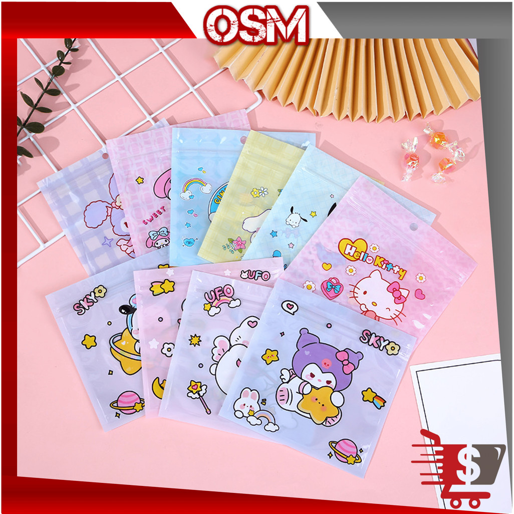 

Online Shopping Mall - 6594 Plastik Klip Mini Lucu / Kemasan Zip Lock Serbaguna / Kemasan Zip Lock Motif Karakter / Kemasan Permen Kue Serbaguna