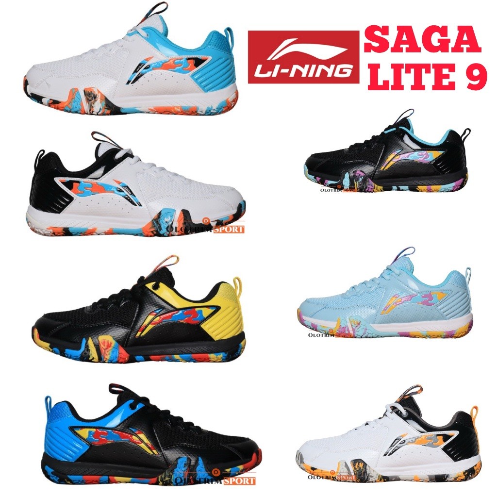Sepatu Badminton LINING SAGA LITE 9 10 X IX 100% ORIGINAL LINING