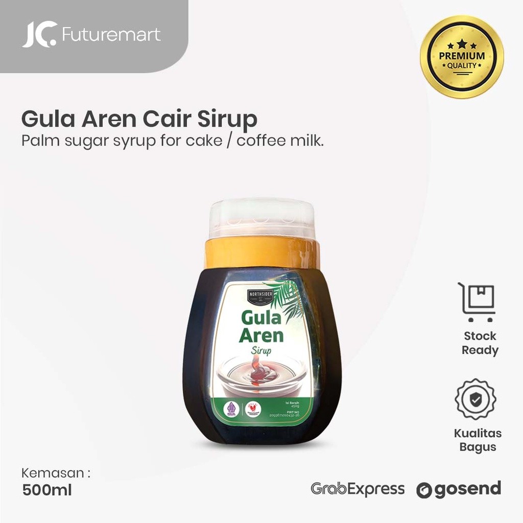 

SAMULSHOP Gula Aren Cair 500G Premium Asli Untuk Kopi Susu - Kue - Boba