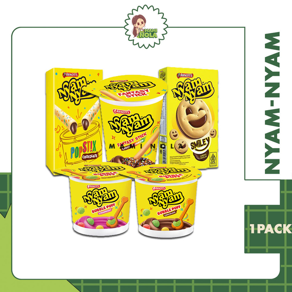 

Nyam Nyam Fun Play Buble Puff Nyam Nyam Smile Stik