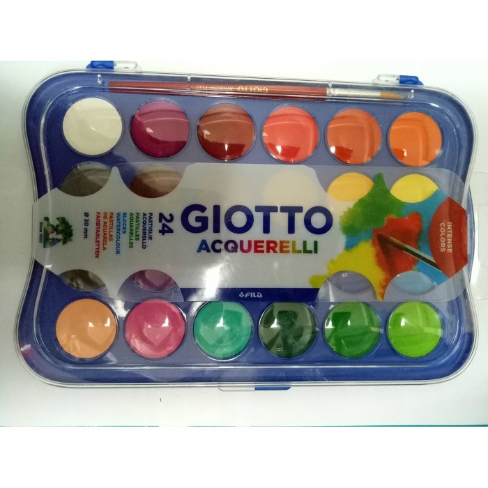 

promo -Cat Air/tercolour block 24 rna giotto new product murah bagus