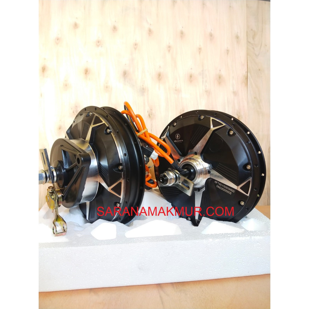 BLDC Motor Listrik 1000 Watt / 1500 Watt / 2000 Watt Tipe Spoke