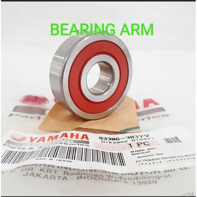 BEARING 93306-303YV BERING SWING ARM XMAX AEROX LEXI NMAX PART ORIGINAL YAMAHA