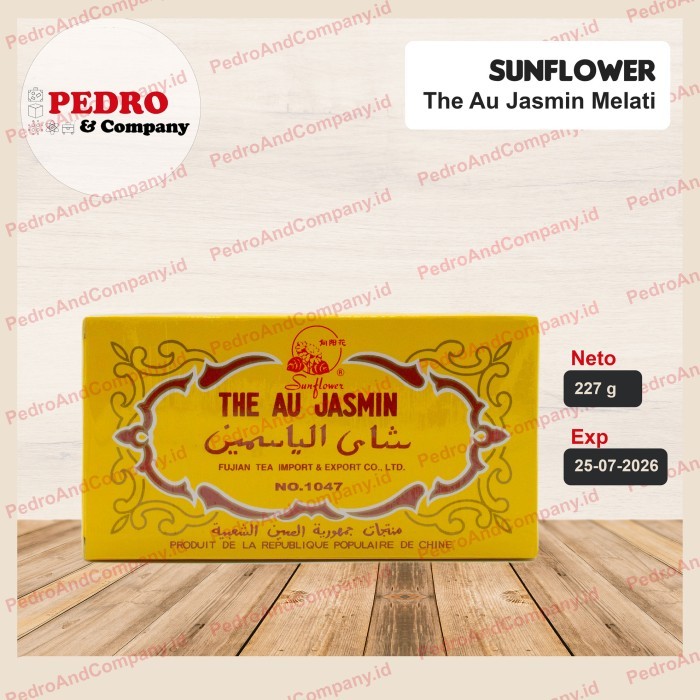 

Sunflower Brand - Teh melati/ jasmine tea ((227 gr) China