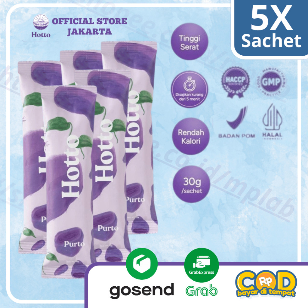 

Hotto Purto 5 Sachet Multigrain Oat Natural Organic