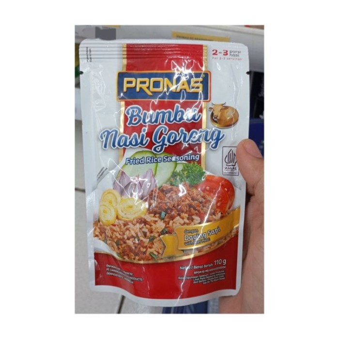 

New Item (S) PRONAS BUMBU NASI GORENG DAGING SAPI 110G