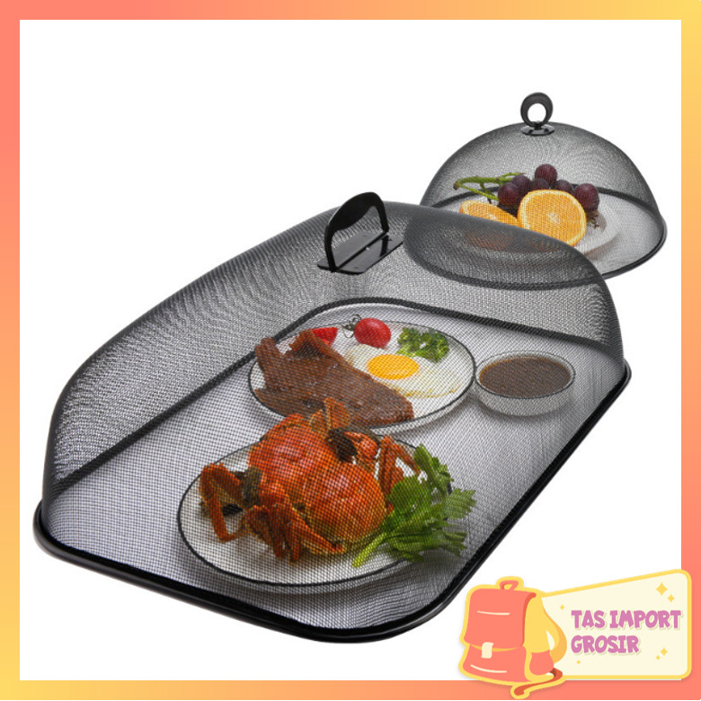 Tas Import - H6666  Food Cover Stainless Steel Anti Serangga / Pelindung Makanan Serbaguna Minimalis