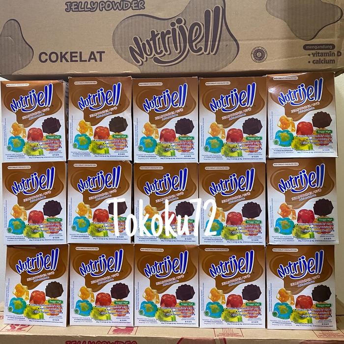 

Nutrijell Coklat perbox isi 12 pcs