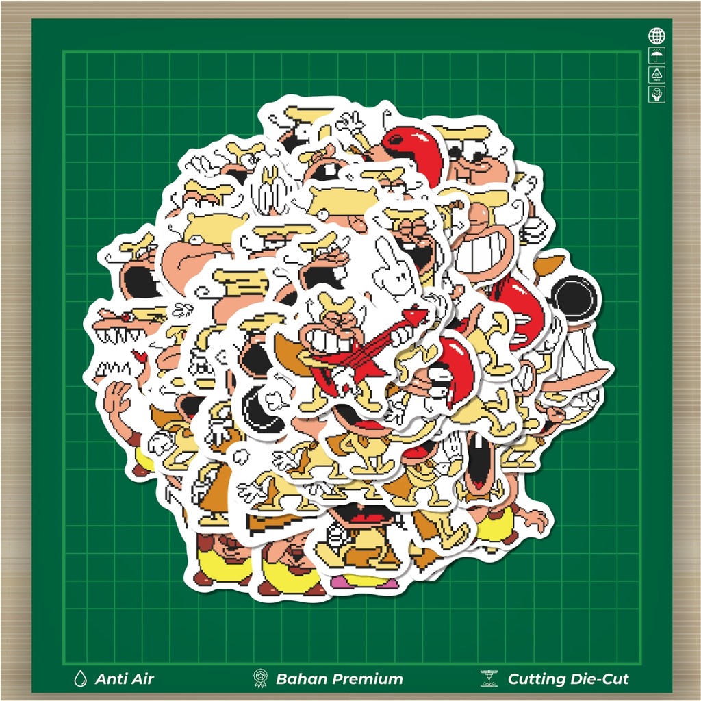 

HOT 50 PCS STIKER Stiker Pizza Tower V10 Stiker Fashion Cars Decal Dingin Kartu Album Custom Vinyl Anti Air- Sticker Aesthetic Buku Journal Koper Casing HP Tablet Laptop Helm Motor Botol Minum