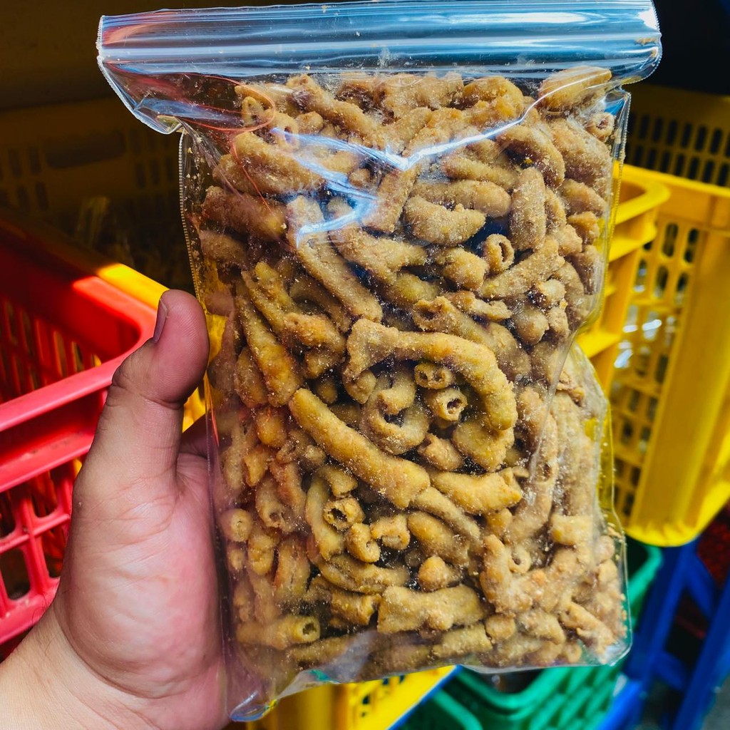 

kripik Usus crispy KEJU 500gr cemilan food keripik makanan camilan Snack - -