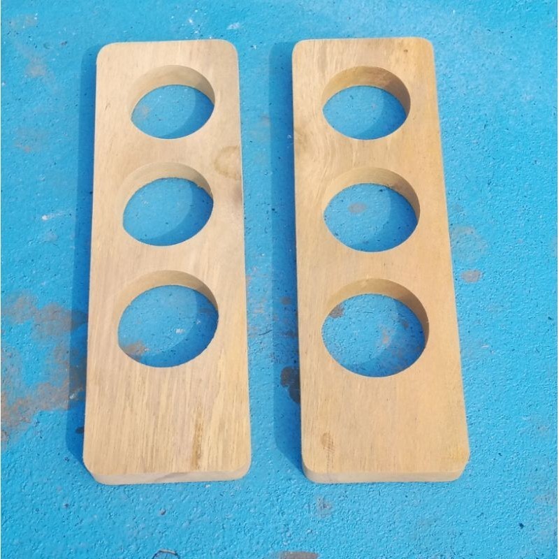 [MM] Plong alat ukur telur ayam dan bebek 3 lubang