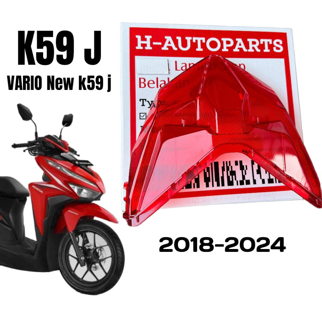 kaca Lampu Stop Vario 125 150 New 2018 Keyless kaca lampu belakang vario new 2018 BODYMOTOR99