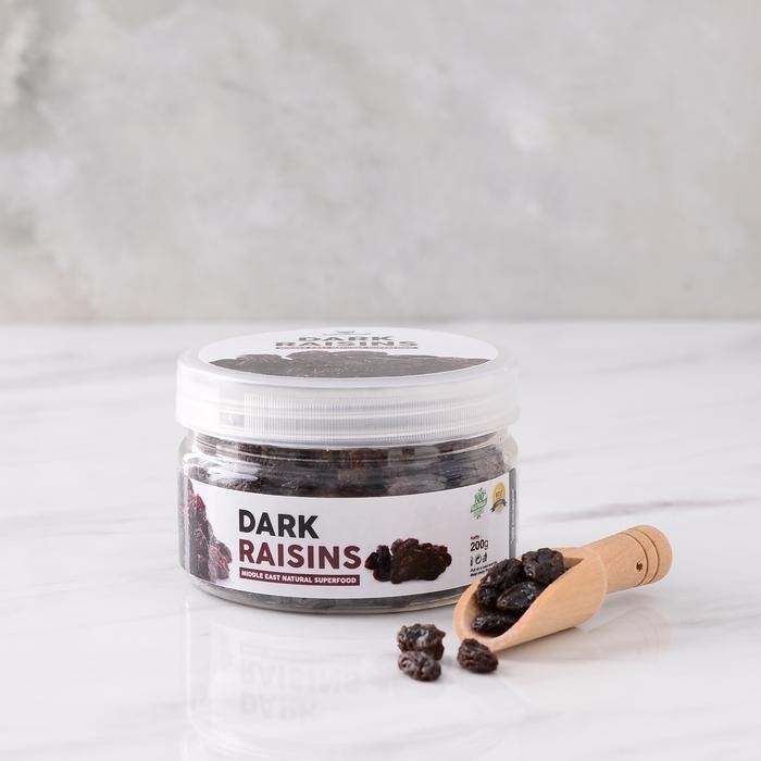 

Sale Organic Dark Raisins Premium Original 100% / Kismis Hitam Dark Raisin Organik - 200g Terlaris