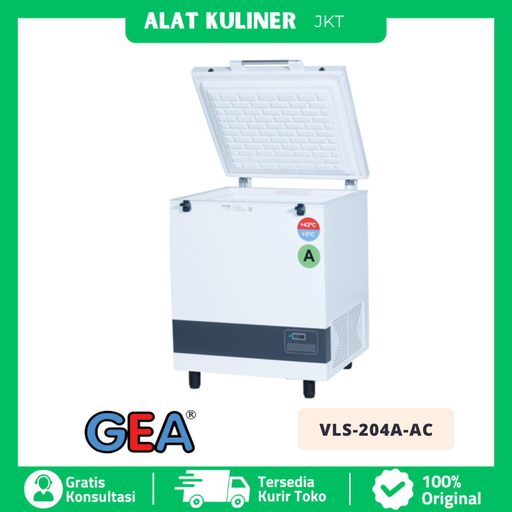 GEA VLS 204A AC VLS-204A-AC KULKAS VAKSIN KULKAS OBAT VAKSIN
