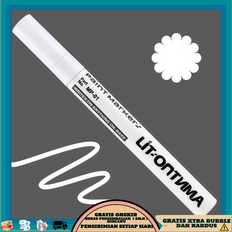 

TQK - LIT-ONTNMA Spidol Permanen Paint Marker Oil Base - MP-01