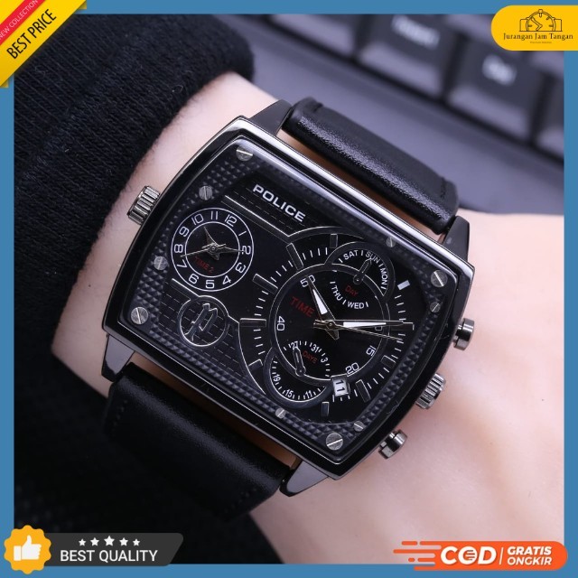 Grosir Jam Tangan Pria Sport Police LS 0023 Tanggal Aktif - Bisa Bayar Ditempat - COD