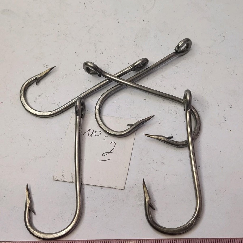 (5Pcs) Mata Pancing Mata Kail Ukuran No 2 Anti Karat Anti Melar