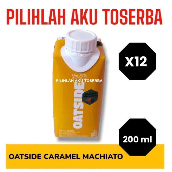 

OATSIDE CARAMEL MACCHIATO Susu Oat Milk 200 ml - ( HARGA 12 pcs )