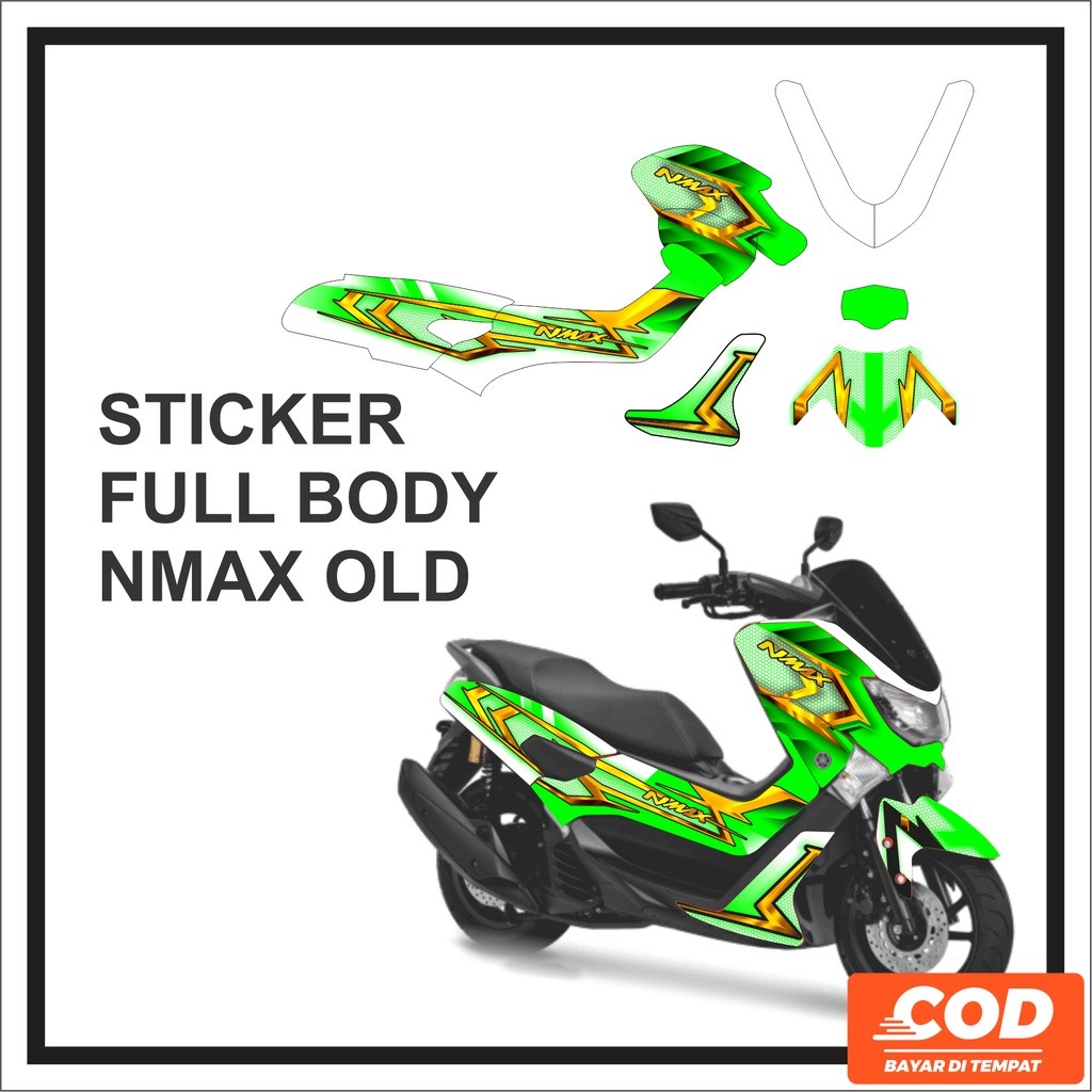 Stiker Decal Sticker Striping Motor NMAX OLD Full Body 2020 2019 2018 2017 2016 NMAX Lama Old